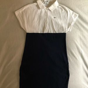 Lacoste polo style dress